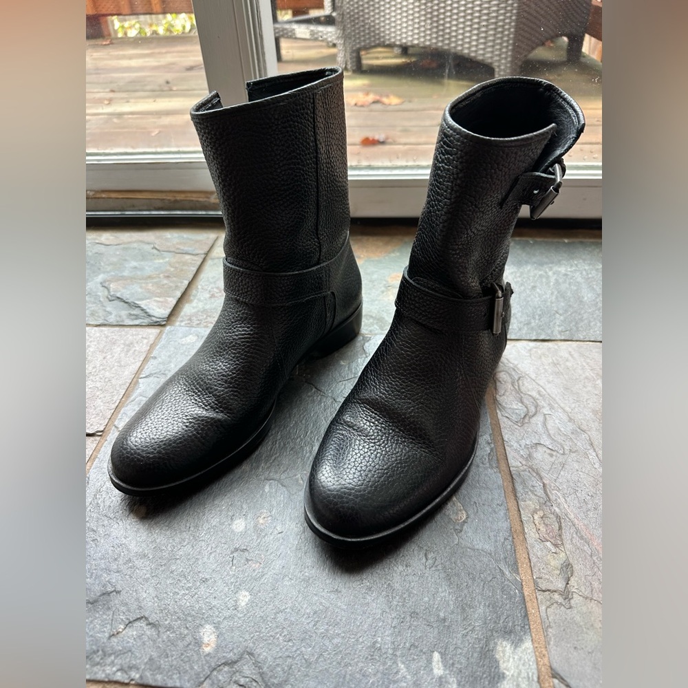 Very lightly worn J Crew moto boots - excellent condition! 😎